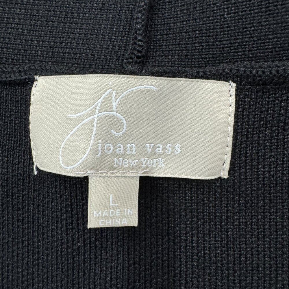 Joan Vass Long knit vest New, Size L - Picture 12 of 14